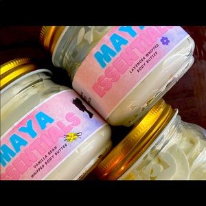 Whipped body butter